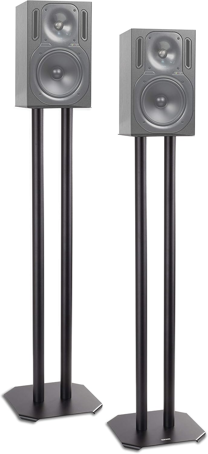 Soportes para altavoz de 60 cm o 80 cm: cómo elegir la altura perfecta y por qué marcan la diferencia en el sonido