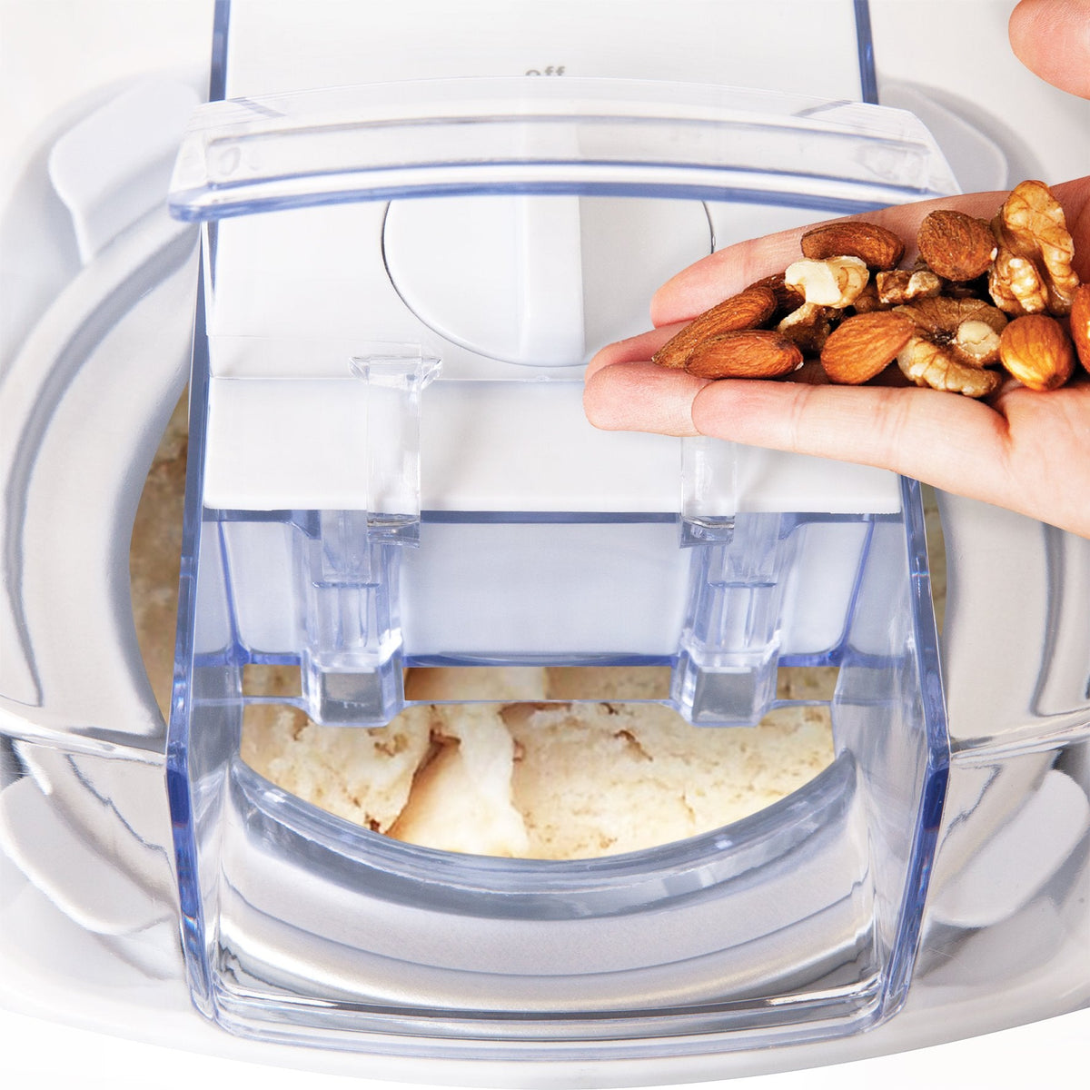 Duronic IM540 Heladera con bol de congelación de 1.5L para hacer helados en 15 a 30 min | Gran potencia | Incluye pala y accesorios | Desmontable y facil de limpiar | Helados caseros sorbete y yogur