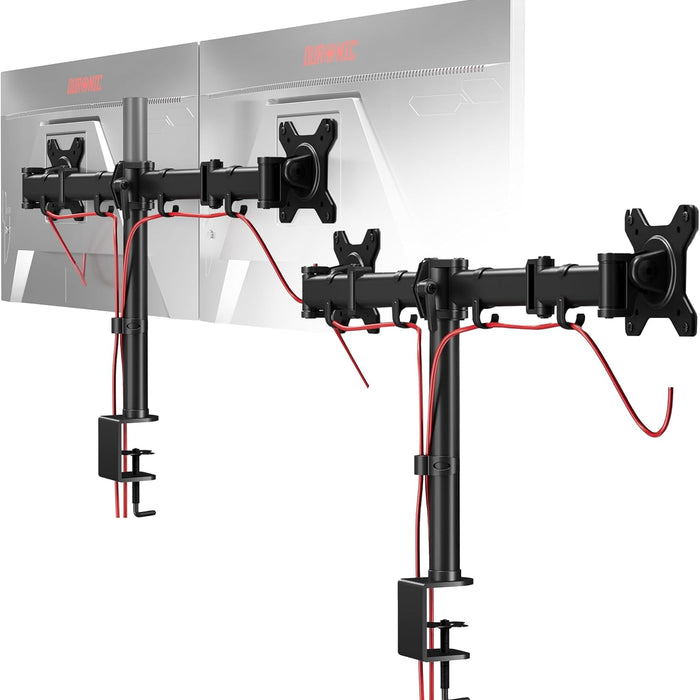 Brazo para monitor con doble brazo o soportes individuales: por qué el Duronic DM252 está cambiando el escritorio