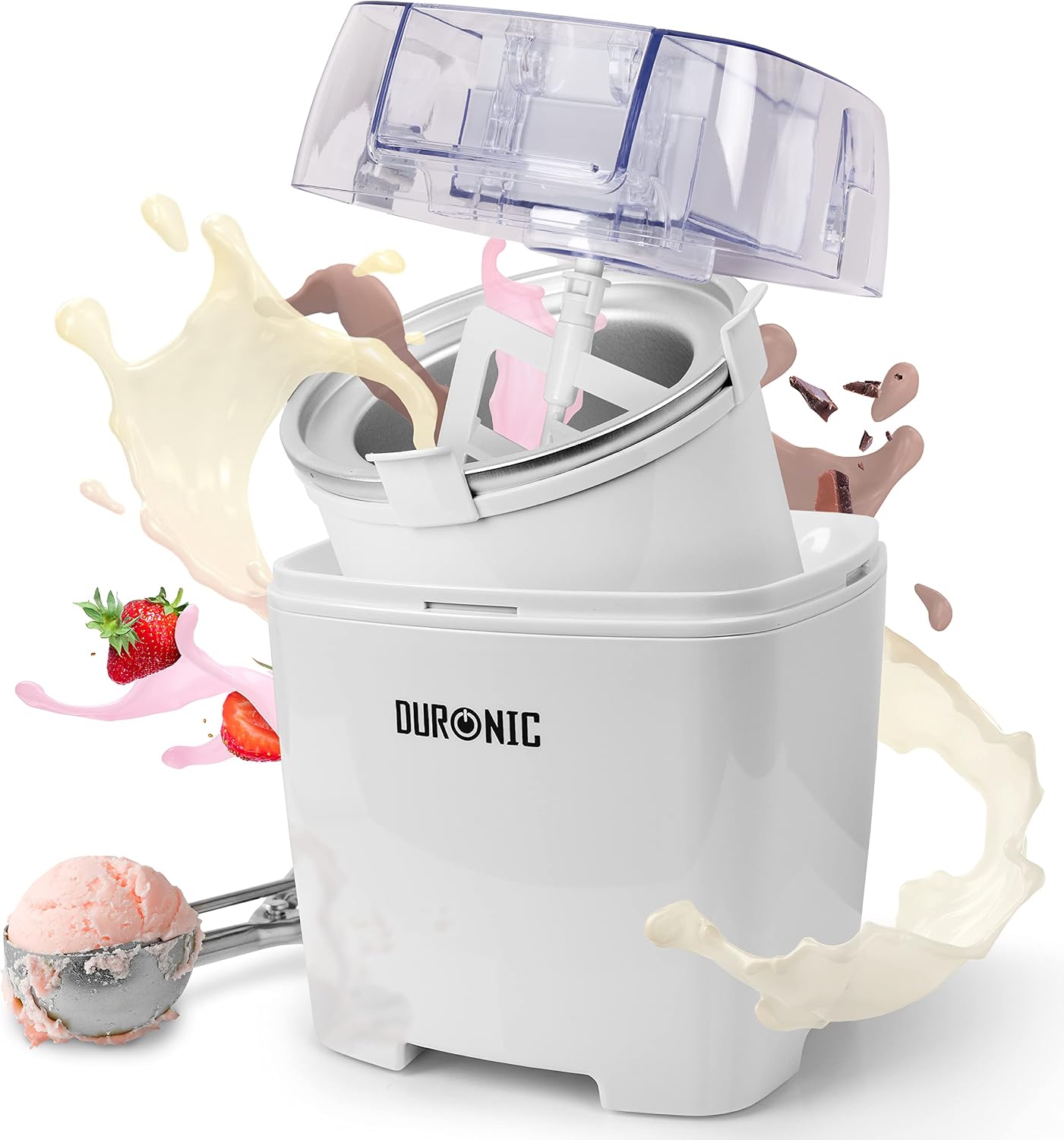 Heladera con bol de congelación o helado industrial: por qué la Duronic IM540 está cambiando los postres caseros