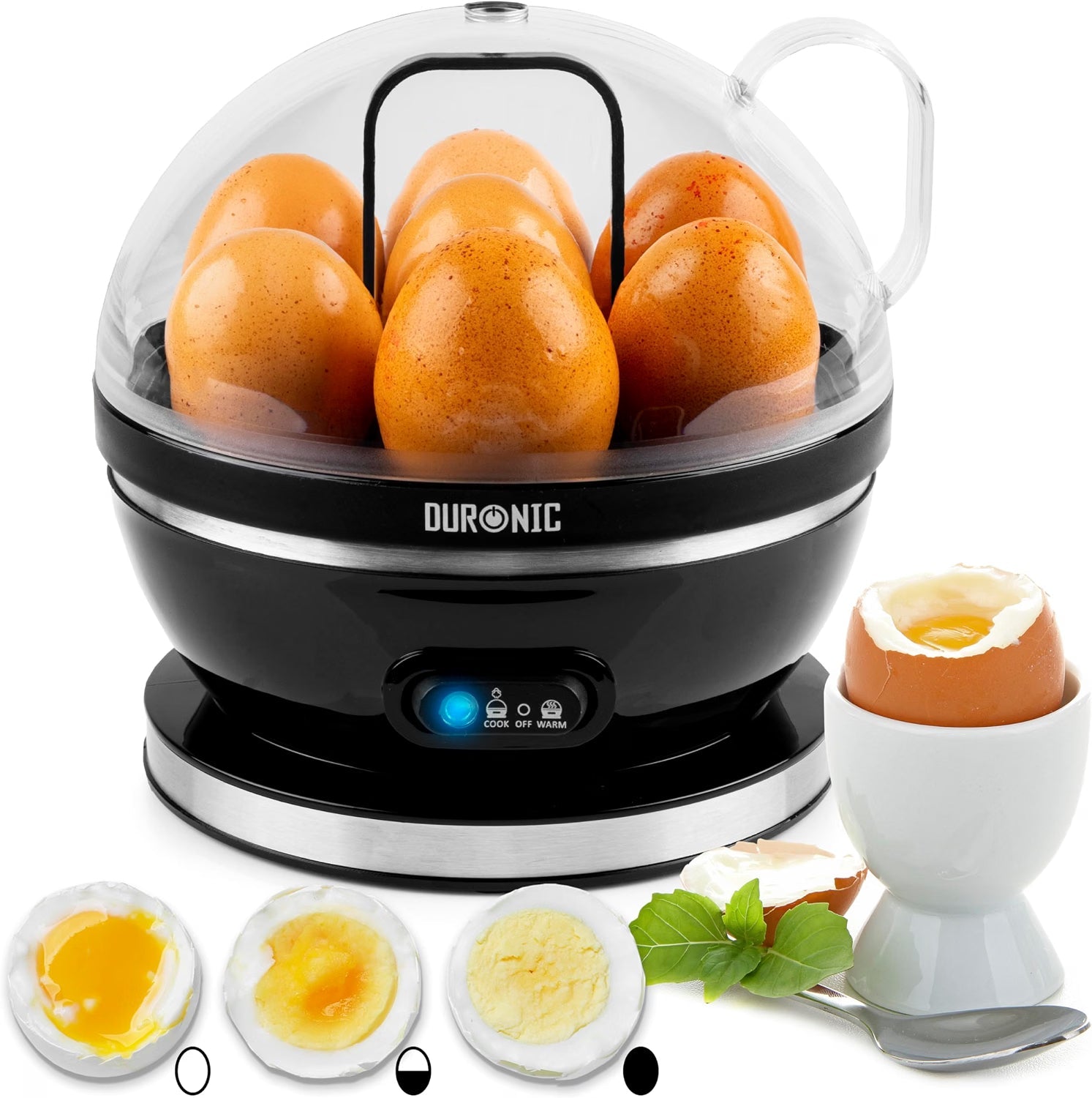 Hervidor de huevos eléctrico o cacerola: por qué el Duronic EB27 está cambiando los desayunos