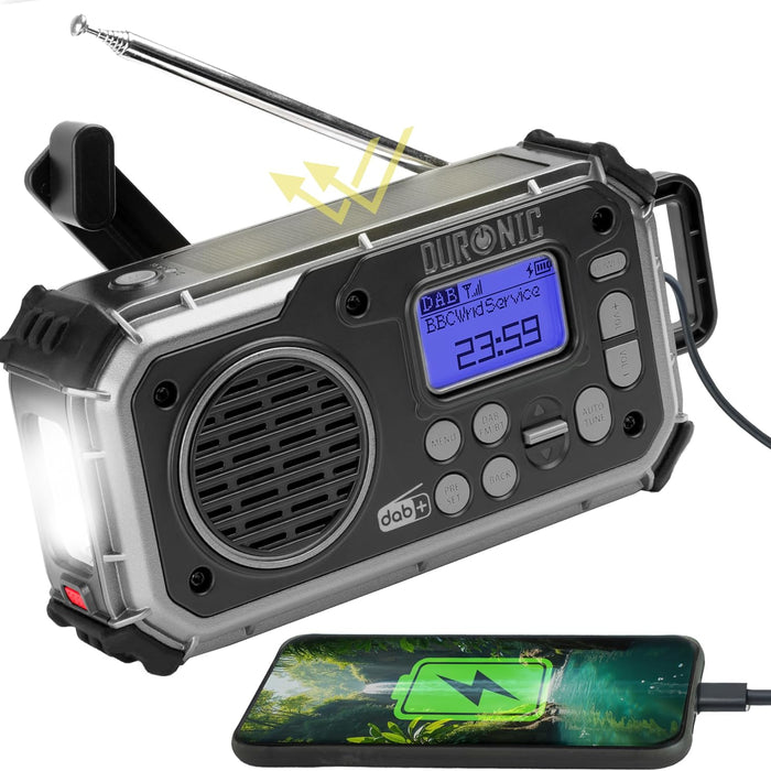 Radio solar o radio de toda la vida: por qué la Duronic SDAB1 está cambiando la preparación para emergencias