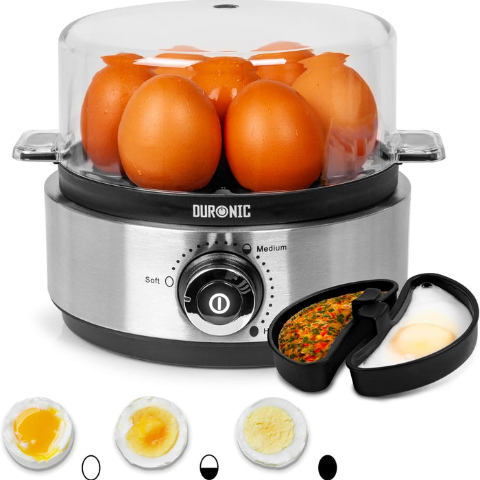 Accesorios desmontables Cuecehuevos o cazuela: por qué el Duronic EB40 BK está cambiando los desayunos