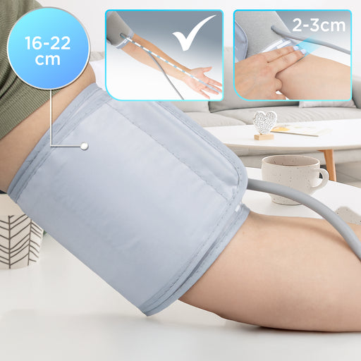 Duronic KIDS CUFF Manguito de tensiómetro de 16 a 22 cm para niños, Accesorio para tensiómetro, Banda de brazo para medidor de tensión