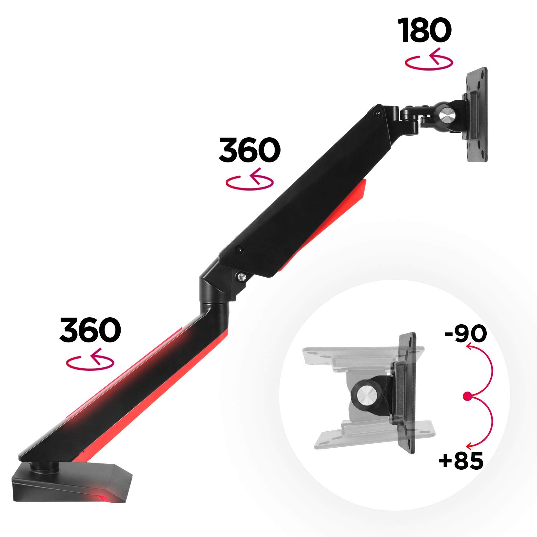 Duronic DMGM5X1 Brazo para Monitor de 15