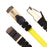 Duronic Cable de ethernet YW 10M CAT8 2Ghz 2000MHz 40Gbps S FTP Cable de conexión y Conector RJ45 | Máx velocidad de Fibra Óptica Banda ancha y Transmisión de datos rápida | Compatibilidad Universal