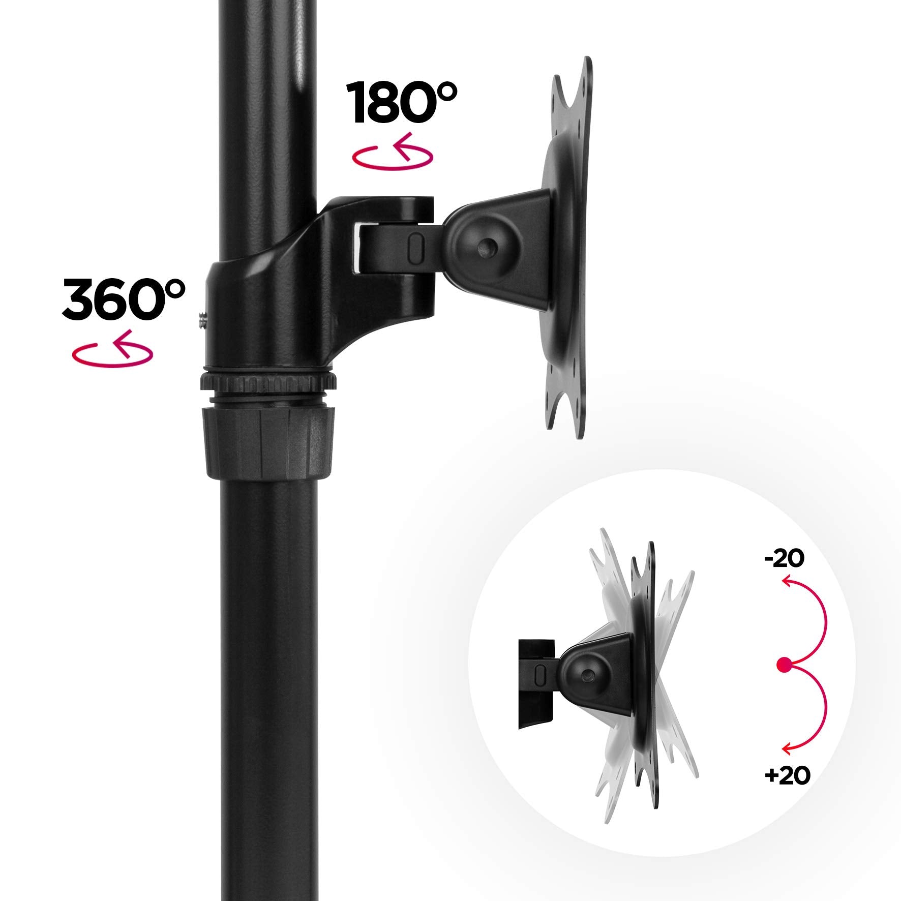 Duronic DM451X1 Brazo para Monitor de 15