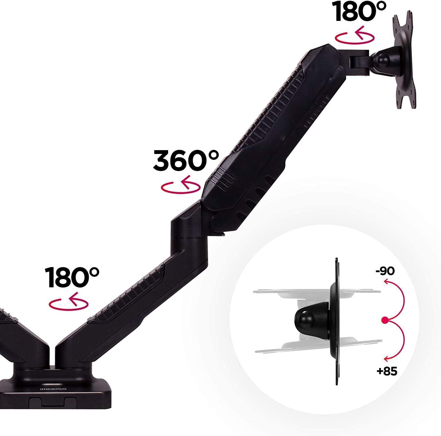 Duronic DMDCL1X1 Brazo para Monitor de 15 a 27