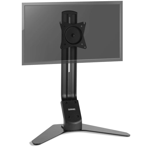 Duronic DM12D1 Brazo para Monitor de 17-27 " | Altura Ajustable y hasta 8 kg | Soporte ergonómico | Cabezal y fijación VESA 75 y 100 | Cabezal Inclinable de +15° y -15° y Rotación de 360°