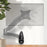 Duronic DM55W Fijación para Pared | Para la instalación de monitores o Pantallas en la Pared | Compatible con Las Series DM45 DM55 y DM65 | Acero Negro | Fácil instalación