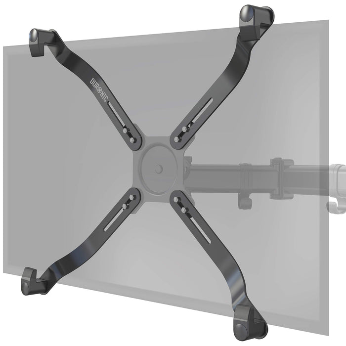 Duronic DMAD1NV Adaptadores VESA para Soporte para Monitor y Pantalla | Compatible con Soportes de Pantalla de hasta 27 Pulgadas