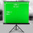 Duronic TPS13 GN Pantalla de proyector con fondo verde o croma sobre Trípode | 150 x 130 cm | Set para grabar Videos Crear Contenido Efectos Especiales Estudio de Filmación | Fácil Apertura y Cierre