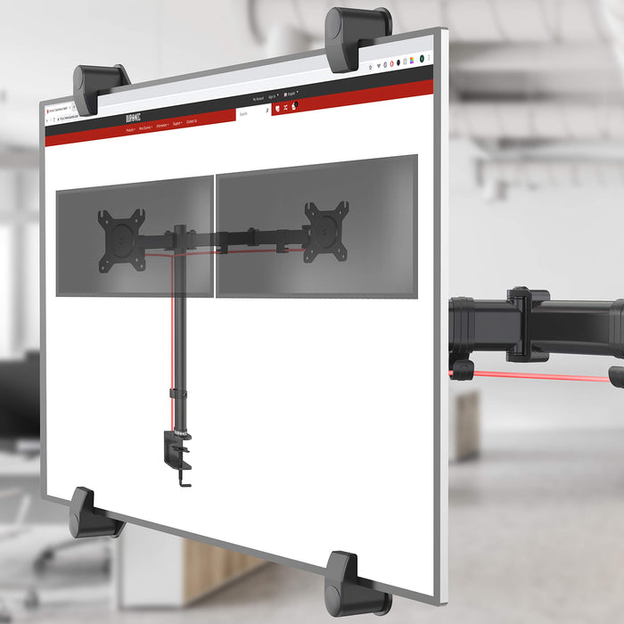 Duronic DMAD1NV Adaptadores VESA para Soporte para Monitor y Pantalla | Compatible con Soportes de Pantalla de hasta 27 Pulgadas