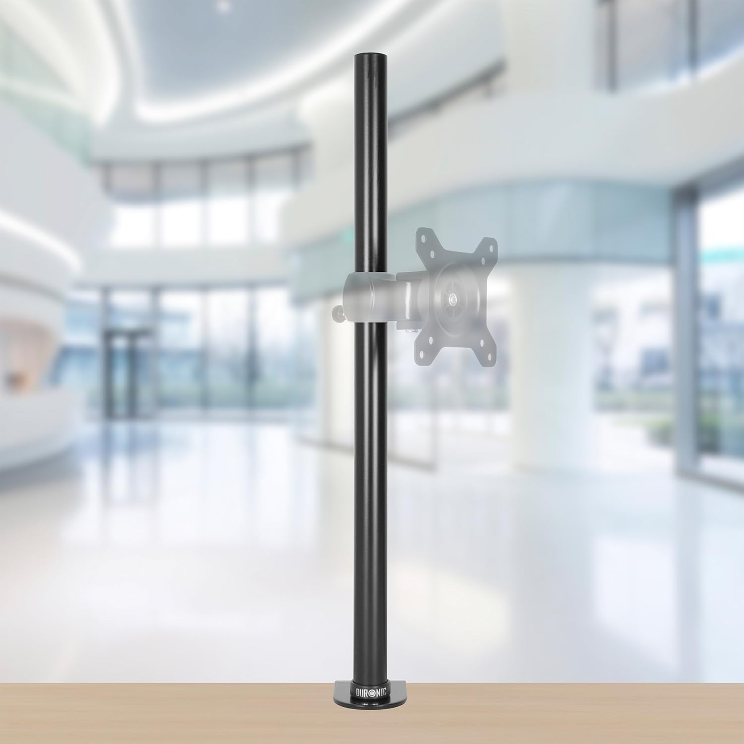 Duronic DM35POLE 60 Poste de 60 cm Compatible con Nuestra Gama de Soportes para Monitor Duronic DM35 Únicamente