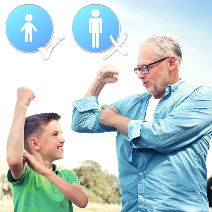 Duronic KIDS CUFF Manguito de tensiómetro de 16 a 22 cm para niños, Accesorio para tensiómetro, Banda de brazo para medidor de tensión