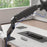 Duronic DM6A1 Brazo para Monitor de Ordenador Soporte para monitores de 13 a 32 Pulgadas VESA 75 100 Carga máxima 9 kg Rotación de 360° Brazo con Resorte de Gas