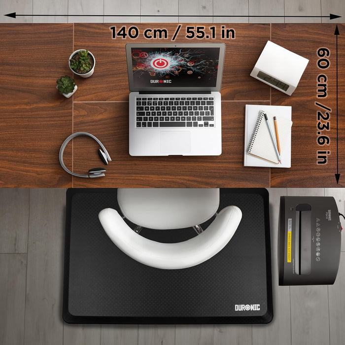 Duronic CD140 BT Escritorio eléctrico Regulable en Altura con Tablero de 140 cm Altura Regulable de 72 a 118 cm Carga máxima de 70 kg Puesto de Trabajo Regulable en Altura para Oficina y teletrabajo