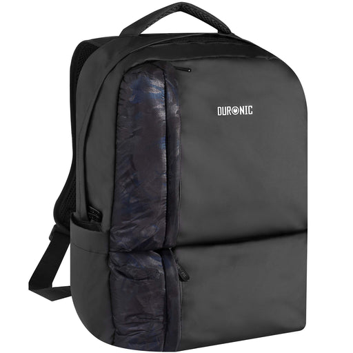 Duronic LB24 Mochila de Viaje | Equipaje de Mano y Cabina con Compartimento para portátil o Tablet | 42 x 17 x 30 cm | Resistente al Agua | Ideal para Viajes Oficina Gym Escuela Universidad