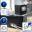 Duronic DW10 BK Lavavajillas pequeño - Lavavajillas Portatil sin Instalacion, Mini lavavajillas compacto, Maquina de Lavar Loiça, 5 programas para Vajilla y Fruta, 950W, Secado rápido, 52.3 dB