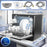 Duronic DW10 BK Lavavajillas pequeño - Lavavajillas Portatil sin Instalacion, Mini lavavajillas compacto, Maquina de Lavar Loiça, 5 programas para Vajilla y Fruta, 950W, Secado rápido, 52.3 dB