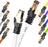 Duronic WE 3M CAT8 Cable de ethernet|Trenzado de los Pares Interno Y Conectores RJ45|Ancho de Banda de hasta 2GHz/2000MHz|Color Amarillo y Acabado Oro