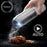 Duronic EMU3 Set 2 Molinillos Eléctricos Sal y Pimienta Automáticos - Molinos de Especias 150 ml LED Ajuste Preciso de Molienda Portátiles Recargables USB-C con Base Fácil y Práctico