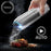 Duronic EMB1 Molinillo Eléctrico Sal y Pimienta Automático - Molino de Especias de 150 ml y Luz LED, Ajuste Preciso de Molienda, Portátil, Funciona con pilas AAA, Fácil y Práctico