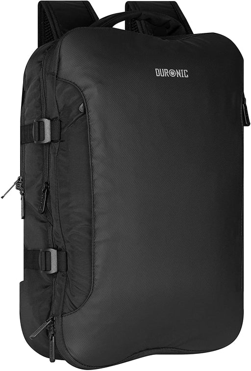 Duronic LB25 Mochila de Viaje | Equipaje de Mano y Cabina con Compartimento para portátil o Tablet | 48 x 32 x 16 cm | Resistente al Agua | Ideal para Viajes Oficina Gym Escuela Universidad