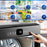 Duronic DW10 BK Lavavajillas pequeño - Lavavajillas Portatil sin Instalacion, Mini lavavajillas compacto, Maquina de Lavar Loiça, 5 programas para Vajilla y Fruta, 950W, Secado rápido, 52.3 dB