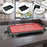 Duronic GP25 Plancha Eléctrica Teppanyaki 2000W 47x26 cm Cerámica Titanio, Antiadherente, Hasta 225 °C, Bandeja Inferior para Tostar y Mantener Caliente, Recogegrasas Extraíble, Asas de Tacto Frío