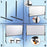 Duronic SFPS Parts Juego de Accesorios para Pantallas de proyección Guía paso a paso para el montaje de los soportes y la fijación de la pantalla de proyección