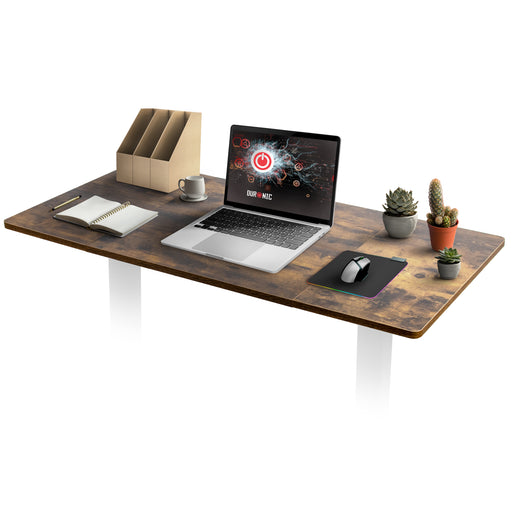 Duronic TT120 AO tablero de escritorio sin patas | 120 x 60 x 1,9 cm | Tablero de mesa para escritorio en casa, home office u oficina | Ideal para puesto de trabajo regulable en altura | Color Madera Antigua