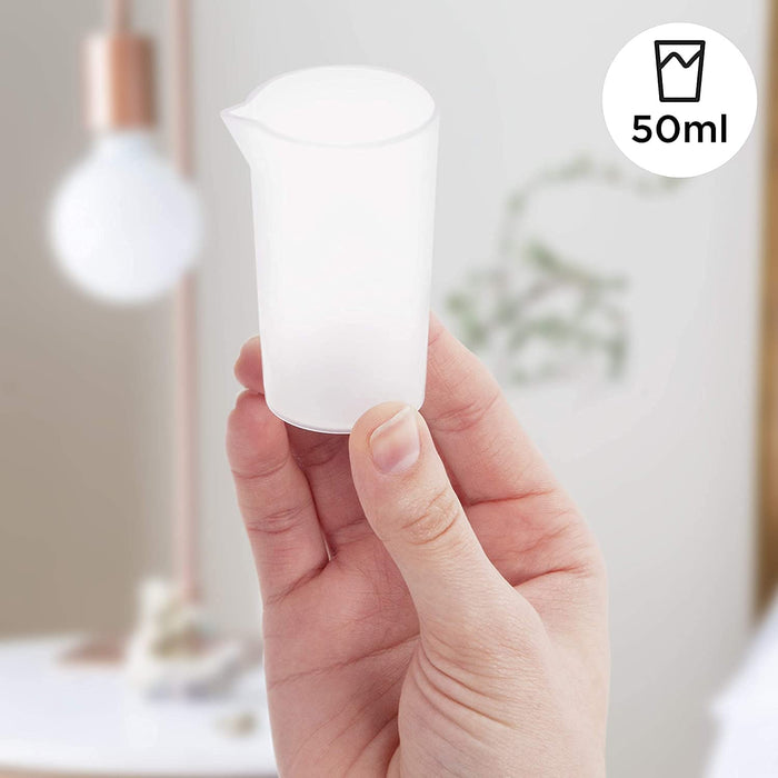 Un vaso para el agua de 50 ml