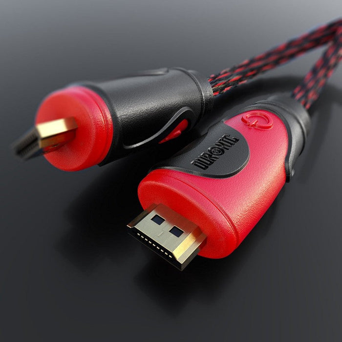 Duronic HDC03 1.5m Cable HDMI 2.0 de Alta Velocidad | Última Generación | Conectores Chapados en Oro de 24K | Transmisión de Ethernet 3D Vídeo 4k 2160p