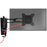Duronic DM35W1X2 Soporte TV de pared brazo para 1 monitor PC Pantalla LCD LED de 13" a 30" pulgadas de hasta 20 kg y VESA 75/100