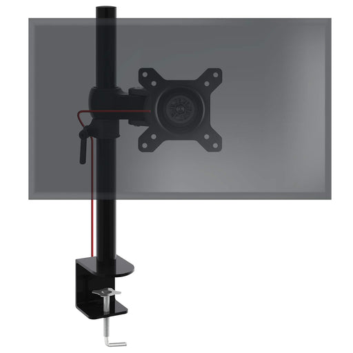 Duronic DM351X1 Soporte para monitor de 13" a 27" pulgadas 8Kg máx - Altura ajustable, giratorio, inclinable, brazo extensible – Soporte para pantalla TV LED LCD