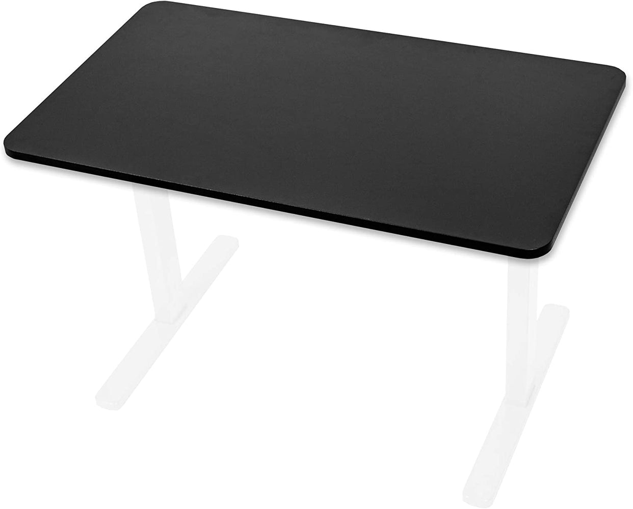 Duronic TT127 BK Tablero para marco de escritorio de 120x70 cm negro compatible con los marcos Duronic TM23, TM22, TM00, TM12 – Mejore su postura corporal con una estación de trabajo ergonómica