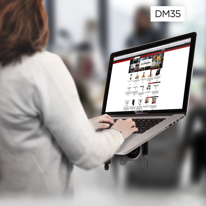 Duronic DML1 Soporte para Ordenador portátil o Teclado Compatible con la Gama de Soportes para Monitor DM35