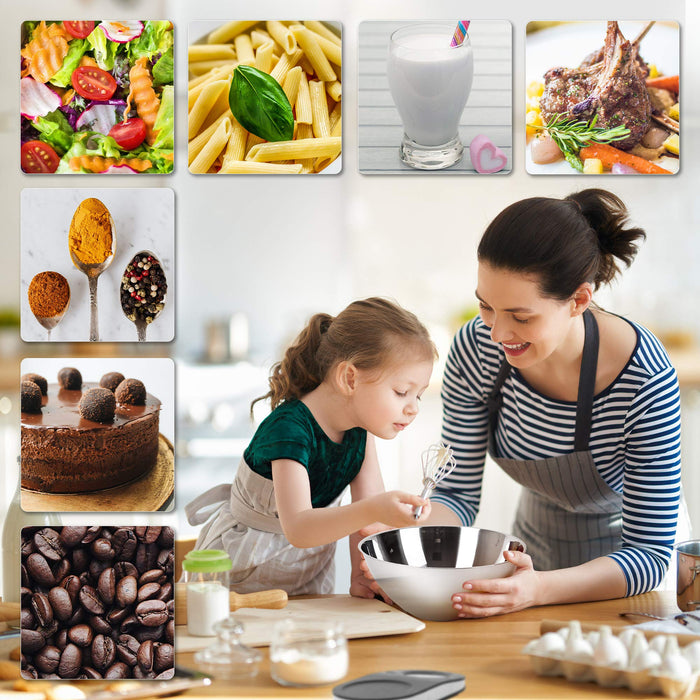 Báscula de Alimentos, Cocina, Digital con Tazón de Acero