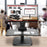 Duronic DM05D14 BK Escritorio Standing Desk para Monitor con Altura Ajustable de 17 a 44 cm|Mesa para Trabajar de pie y Sentado