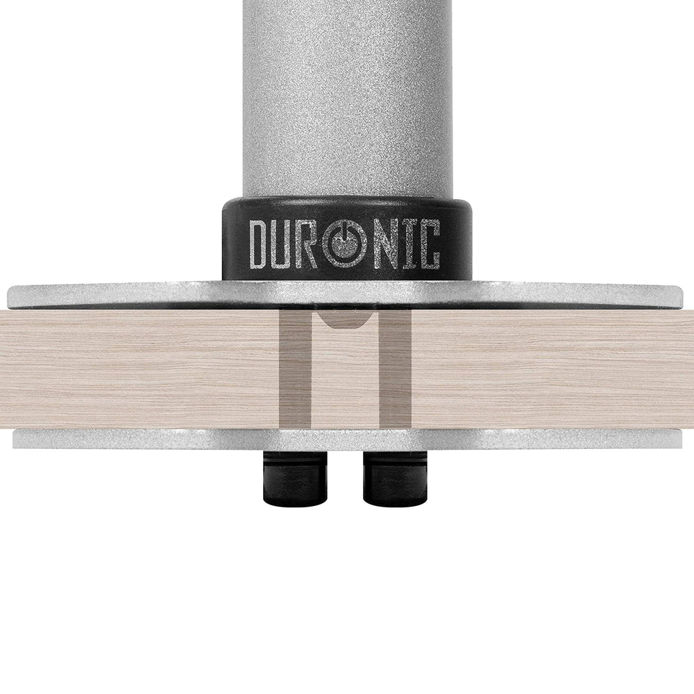 Duronic DM-GR-01 SR Adaptador para Brazo de Escritorio para Monitor de Las gamas DM451 y DM35 - Fijación para Escritorio con perforación