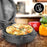 Duronic OM60 Máquina para Hacer Tortillas francesas de Forma rápida - Dos Placas de cocción Removibles - Ideal para cocinar de Forma rápida Tortillas, gofres, Tostadas