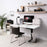 Duronic TT160 WE tablero de escritorio | Medidas 160 x 60 x 1,9 cm | Tablero de mesa para escritorio en casa, home office u oficina | Ideal para puesto de trabajo regulable en altura | Color Blanco