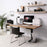 Duronic TT120 AO tablero de escritorio | 120 x 60 x 1,9 cm | Tablero de mesa para escritorio en casa, home office u oficina | Ideal para puesto de trabajo regulable en altura | Color Madera Antigua